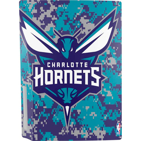 NBA Charlotte Hornets Digi Camo PS5 Console Skin