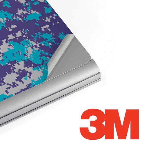 NBA Charlotte Hornets Digi Camo Surface Book 2 13.5in Skin