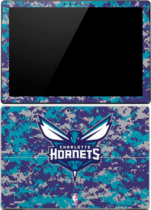 NBA Charlotte Hornets Digi Camo Surface Pro 4 Skin