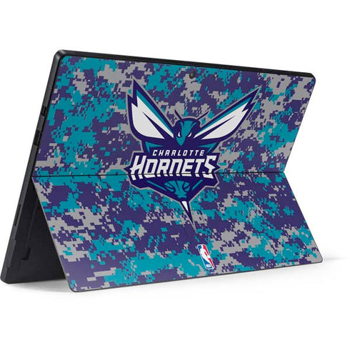 NBA Charlotte Hornets Digi Camo Surface Pro 6 Skin