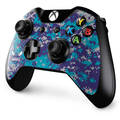 NBA Charlotte Hornets Digi Camo Xbox One Controller Skin