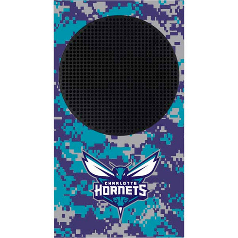NBA Charlotte Hornets Digi Camo Xbox Series S Console Skin