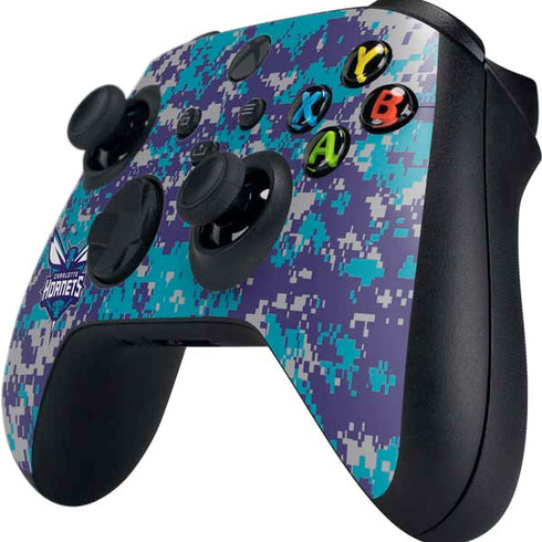 NBA Charlotte Hornets Digi Camo Xbox Series X Controller Skin