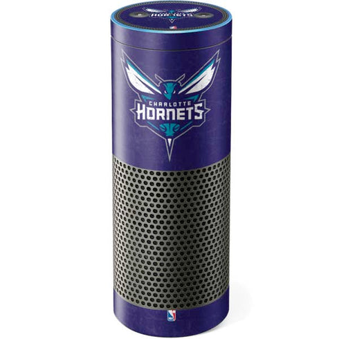 NBA Charlotte Hornets Distressed-Purple Amazon Echo Skin