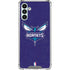 NBA Charlotte Hornets Distressed-Purple Galaxy A13 5G Clear Case