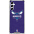 NBA Charlotte Hornets Distressed-Purple Galaxy A15 5G Clear Case