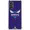 NBA Charlotte Hornets Distressed-Purple Galaxy A32 5G Clear Case