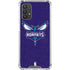 NBA Charlotte Hornets Distressed-Purple Galaxy A32 5G Clear Case