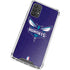 NBA Charlotte Hornets Distressed-Purple Galaxy A32 5G Clear Case