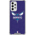 NBA Charlotte Hornets Distressed-Purple Galaxy A33 5G Clear Case