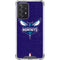 NBA Charlotte Hornets Distressed-Purple Galaxy A52 5G Clear Case
