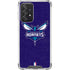 NBA Charlotte Hornets Distressed-Purple Galaxy A52 5G Clear Case