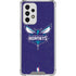 NBA Charlotte Hornets Distressed-Purple Galaxy A53 5G Clear Case