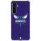 NBA Charlotte Hornets Distressed-Purple Galaxy A54 5G Clear Case
