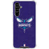 NBA Charlotte Hornets Distressed-Purple Galaxy A54 5G Clear Case
