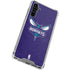 NBA Charlotte Hornets Distressed-Purple Galaxy A54 5G Clear Case