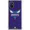 NBA Charlotte Hornets Distressed-Purple Galaxy A71 5G Clear Case