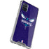 NBA Charlotte Hornets Distressed-Purple Galaxy A71 5G Clear Case
