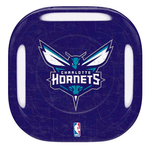 NBA Charlotte Hornets Distressed-Purple Galaxy Buds Pro Skin