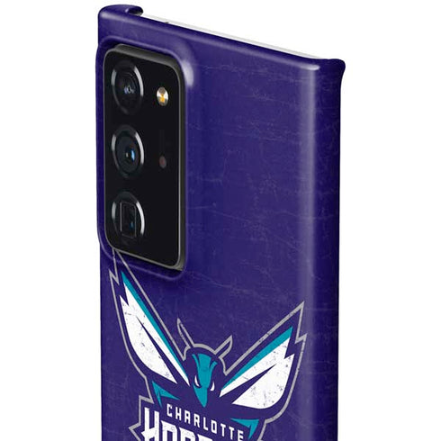 NBA Charlotte Hornets Distressed-Purple Galaxy Note20 Ultra 5G Lite Case