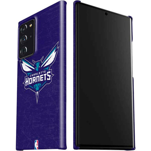 NBA Charlotte Hornets Distressed-Purple Galaxy Note20 Ultra 5G Lite Case