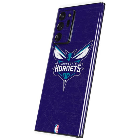 NBA Charlotte Hornets Distressed-Purple Galaxy Note20 Ultra 5G Skin