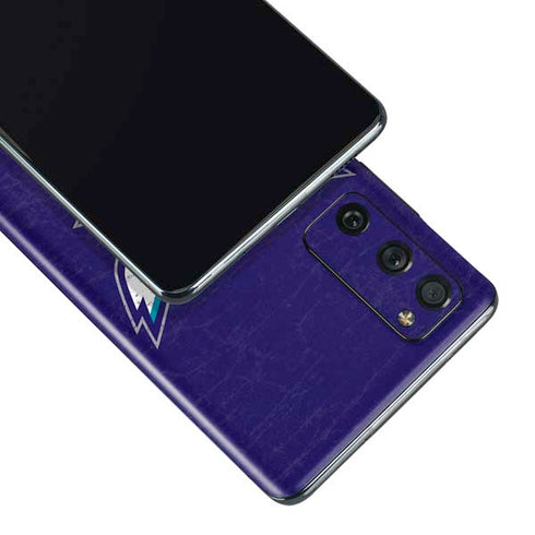 NBA Charlotte Hornets Distressed-Purple Galaxy S20 Fan Edition Skin