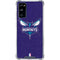 NBA Charlotte Hornets Distressed-Purple Galaxy S20 FE Clear Case