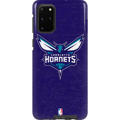NBA Charlotte Hornets Distressed-Purple Galaxy S20 Plus Pro Case