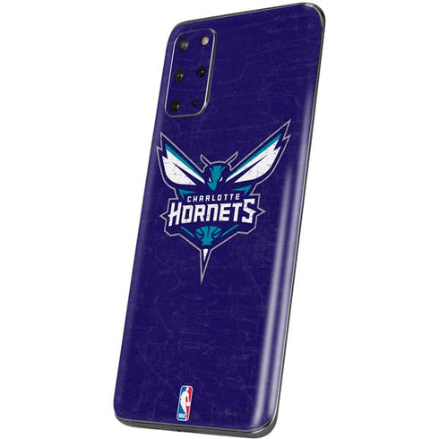 NBA Charlotte Hornets Distressed-Purple Galaxy S20 Plus Skin