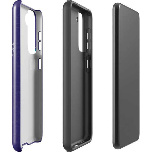 NBA Charlotte Hornets Distressed-Purple Galaxy S21 5G Pro Case