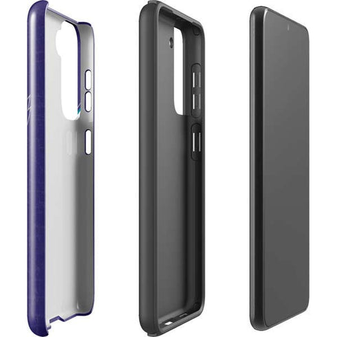 NBA Charlotte Hornets Distressed-Purple Galaxy S21 FE Pro Case