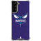 NBA Charlotte Hornets Distressed-Purple Galaxy S21 Plus 5G Clear Case