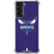 NBA Charlotte Hornets Distressed-Purple Galaxy S22 Clear Case