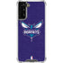 NBA Charlotte Hornets Distressed-Purple Galaxy S22 Plus Clear Case