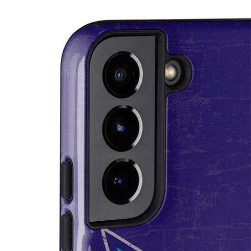 NBA Charlotte Hornets Distressed-Purple Galaxy S22 Plus Pro Case