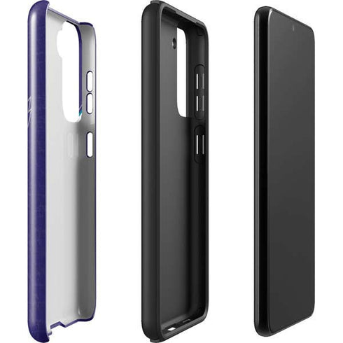 NBA Charlotte Hornets Distressed-Purple Galaxy S22 Pro Case
