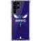 NBA Charlotte Hornets Distressed-Purple Galaxy S22 Ultra Clear Case