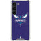 NBA Charlotte Hornets Distressed-Purple Galaxy S23 Clear Case