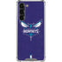 NBA Charlotte Hornets Distressed-Purple Galaxy S23 Plus Clear Case