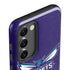 NBA Charlotte Hornets Distressed-Purple Galaxy S23 Pro Case