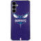 NBA Charlotte Hornets Distressed-Purple Galaxy S24 Plus Clear Case