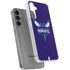 NBA Charlotte Hornets Distressed-Purple Galaxy S24 Plus Clear Case