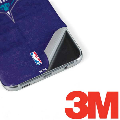 NBA Charlotte Hornets Distressed-Purple Galaxy S8 Plus Skin
