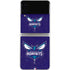 NBA Charlotte Hornets Distressed-Purple Galaxy Z Flip3 5G Skin