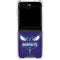 NBA Charlotte Hornets Distressed-Purple Galaxy Z Flip5 5G Clear Case