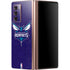 NBA Charlotte Hornets Distressed-Purple Galaxy Z Fold2 5G Skin