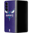 NBA Charlotte Hornets Distressed-Purple Galaxy Z Fold4 5G Skin