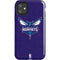 NBA Charlotte Hornets Distressed-Purple iPhone 11 Impact Case