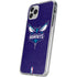 NBA Charlotte Hornets Distressed-Purple iPhone 11 Pro Clear Case